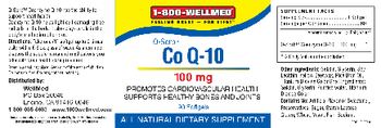 1-800 WellMed Q-Sorb Co Q-10 100 mg - allnatural supplement