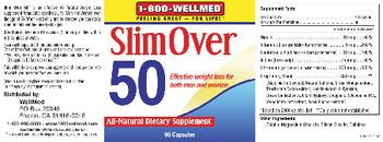 1-800 WellMed Slim Over 50 - allnatural supplement