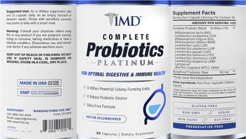 1MD Complete Probiotics Platinum - supplement