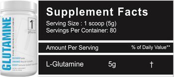 1st Phorm Glutamine - supplement
