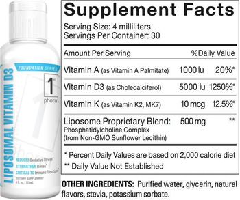 1st Phorm Liposomal Vitamin D3 - supplement