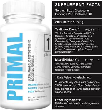 1st Phorm Primal T - supplement