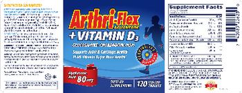 21st Century Arthri-Flex Advantage + Vitamin D3 Glcosamine-Chondroitin-MSM - supplement