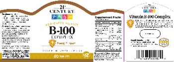 21st Century B-100 Complex - vitamin supplement