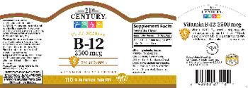 21st Century B-12 2500 mcg - vitamin supplement