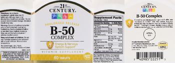 21st Century B-50 Complex - vitamin supplement