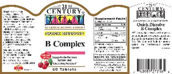 21st Century B Complex Cherry Flavor - vitamin supplement