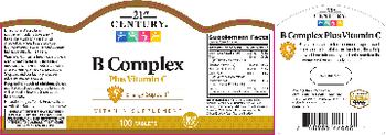 21st Century B Complex plus Vitamin C - vitamin supplement