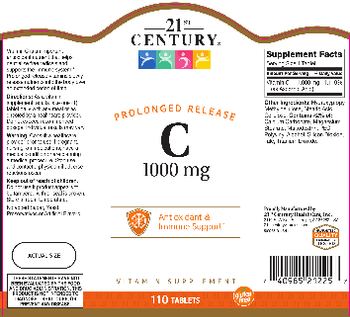 21st Century C 1000 mg - vitamin supplement