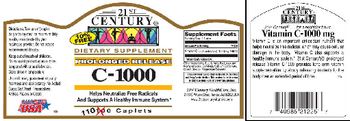 21st Century C-1000 - supplement