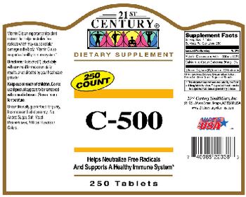 21st Century C-500 - supplement