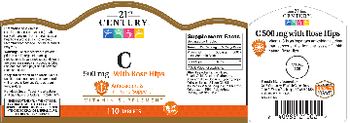 21st Century C 500 mg with Rose Hips - vitamin supplement