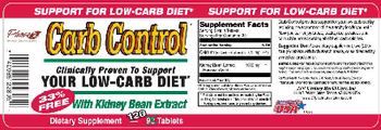 21st Century Carb Control - supplement