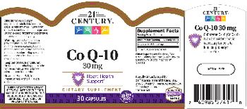 21st Century Co Q-10 30 mg - supplement