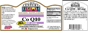 21st Century Co Q10 60 mg - supplement