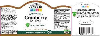 21st Century Cranberry Extract - herbal supplement