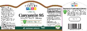 21st Century Curcumin 95 500 mg - herbal supplement