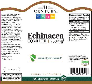 21st Century Echinacea Complex 250 mg - herbal supplement