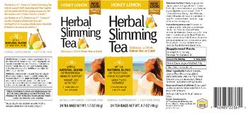 21st Century Healthcare Herbal Slimming Tea Honey Lemon - herbal supplement