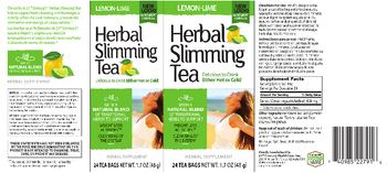 21st Century Healthcare Herbal Slimming Tea Lemon-Lime - herbal supplement