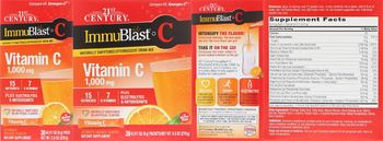 21st Century ImmuBlast C Ultimate Orange Flavor - supplement