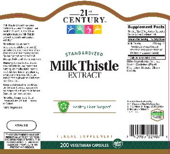 21st Century Milk Thistle Extract - herbal supplement
