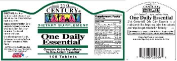 21st Century One Daily Essential - supplement
