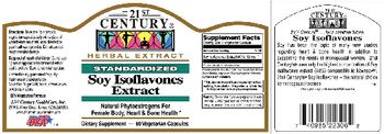 21st Century Standardized Soy Isoflavones Extract - supplement