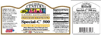 21st Century Stomach Friendly Special-C 500 mg - supplement