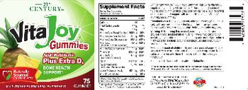 21st Century Vita Joy Gummies Adult Multivitamin Plus Extra D3 - multivitamin multimineral supplement