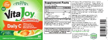 21st Century VitaJoy Gummies Daily C 250 mg - vitamin supplement