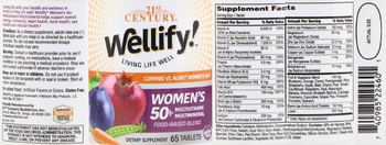21st Century Wellify! Women's 50+ - supplement