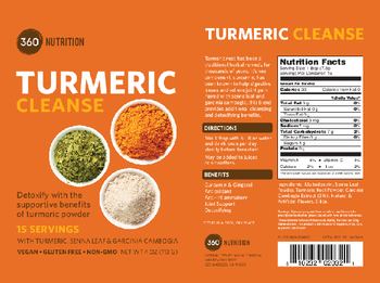 360 Nutrition Turmeric Cleanse - 