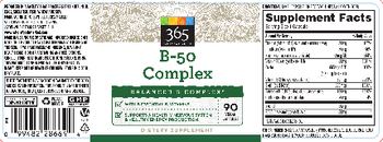 365 Everyday Value B-50 Complex - supplement