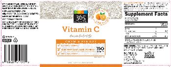 365 Everyday Value Vitamin C Gummies Natural Citrus Flavors - supplement