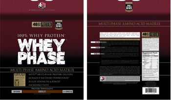 4 Dimension Nutrition Whey Phase Chocolate - protein supplement