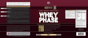 4 Dimension Nutrition Whey Phase Vanilla - protein supplement