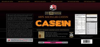 4DN Casein Strawberry - casein supplement