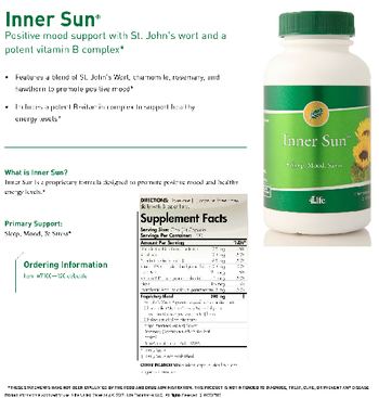 4Life Inner Sun - supplement