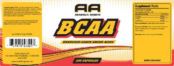 AA Anabolic Agents BCAA - supplement
