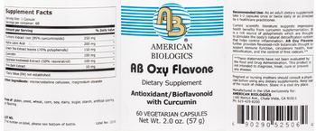 AB American Biologics AB Oxy Flavone - supplement