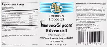 AB American Biologics Ultra ImmunoGlycans Advanced - supplement