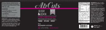 Ab Cuts Sleek & Lean Core Cardio Blast Berry Punch - supplement