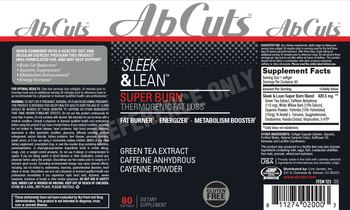 Ab Cuts Sleek & Lean Super Burn - supplement
