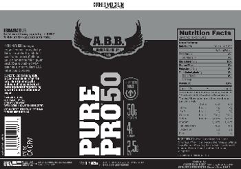 A.B.B. American Body Building Pure Pro 50 Cookies And Cream - supplement
