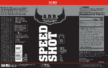 A.B.B. American Body Building Speed Shot Fruit Burst - supplement