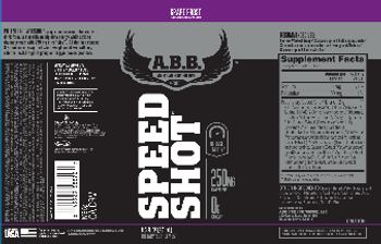 A.B.B. American Body Building Speed Shot Grape Frost - supplement