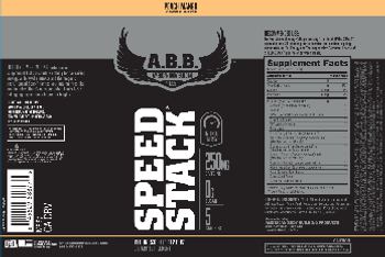 A.B.B. American Body Building Speed Stack Peach Mango - supplement