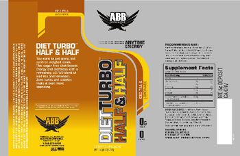 ABB Performance Diet Turbo Half & Half Iced Tea & Lemonade - supplement