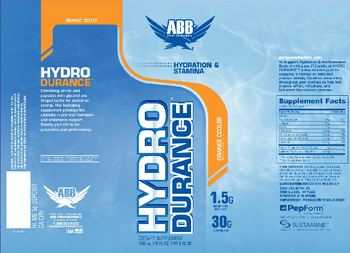 ABB Performance Hydro Durance Orange Cooler - supplement